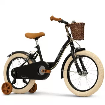 Huffy Vintage 16 rower dziecięcy - połysk czarny (21255W)