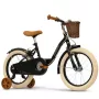 Huffy Vintage 16 rower dziecięcy - połysk czarny (21255W)