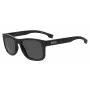 HUGO BOSS BLACK BOSS1568S807 Okulary przeciwsłoneczne prostokątne, czarno-szare, 55/18/145 mm