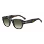 Okulary przeciwsłoneczne męskie HUGO BOSS BLACK BOSS1717SKB7 - oprawka acetatowa, szare soczewki poliwęglanowe, ochrona UV400