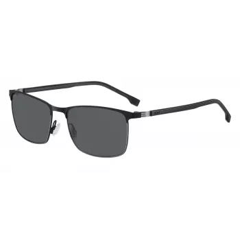 Okulary przeciwsłoneczne HUGO BOSS BLACK BOSS1635STI7 Męskie Oprawka Acetatowa Szare Szkła 57mm