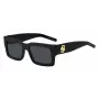HUGO BOSS BLACK Damskie prostokątne okulary przeciwsłoneczne BOSS1654S807 54/19/140 mm
