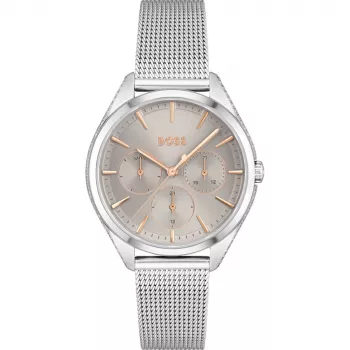 Zegarek damski HUGO BOSS Purity 1502638 38mm Stal nierdzewna Srebrny