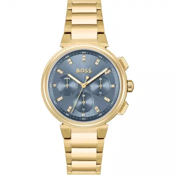 Zegarek damski HUGO BOSS Purity 1502677 38mm Stal nierdzewna Siatka Srebrna Tarcza