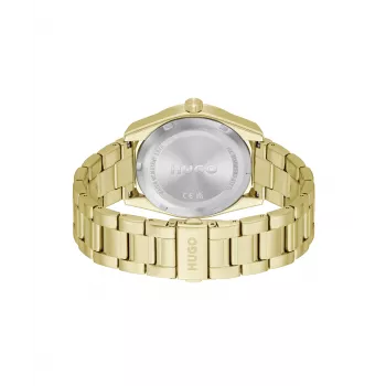 Zegarek HUGO MAN 1530354 42mm Kwarcowy Chronograf Czarny Silikon