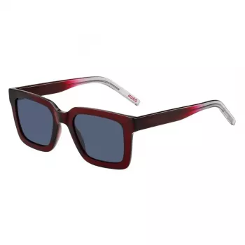 Okulary przeciwsłoneczne HUGO MAN HG1259SFSFKU - czarna oprawka, szare szkła, 51/21/135 mm
