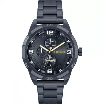 Zegarek męski HUGO 1530278 45mm Stal nierdzewna Chronograf