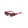 Okulary przeciwsłoneczne HUGO Unisex HG-1282-S-C48 Prostokątna oprawka pełna 52/23/145 mm Czarny/Szary UV400
