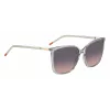 Okulary przeciwsłoneczne HUGO damskie HG1275SKB7F7F - oprawka acetatowa Havana/Brąz, soczewki brązowe gradientowe, 57mm