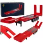 Huina 1:18 Niskopodwoziowa Naczepa do Ciężarówki RC Scania 770S - Czerwona