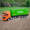 HUINA 1:18 RC Remote Control Truck with Container Lights and Sounds