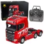 Huina 1501 Scania Zdalnie Sterowana Ciężarówka, Czerwona, 1:18