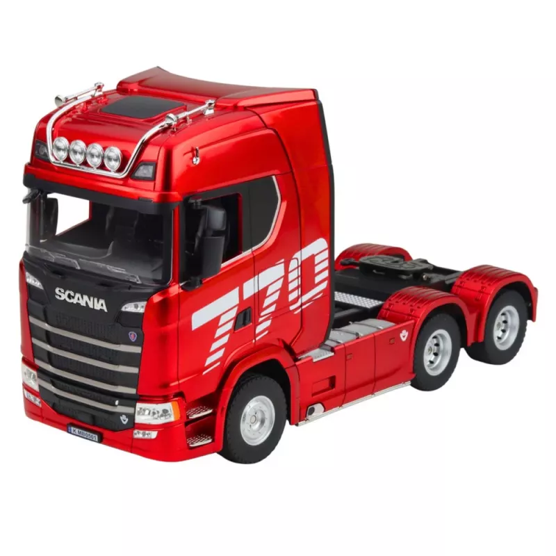 HUINA 32330 Scania 770S Ciężarówka z Przyczepą Zdalnie Sterowana Czerwona 1:18