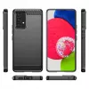 Hurtel Carbon Case Flexible Cover Sleeve dla Samsung Galaxy A53 5G Czarny