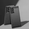 Hurtel Carbon Case Flexible Cover Sleeve dla Samsung Galaxy A53 5G Czarny