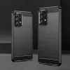 Hurtel Carbon Case Flexible Cover Sleeve dla Samsung Galaxy A53 5G Czarny