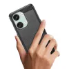 Hurtel Carbon Case Silicone Case for OnePlus Ace 2V / OnePlus Nord 3 - Black