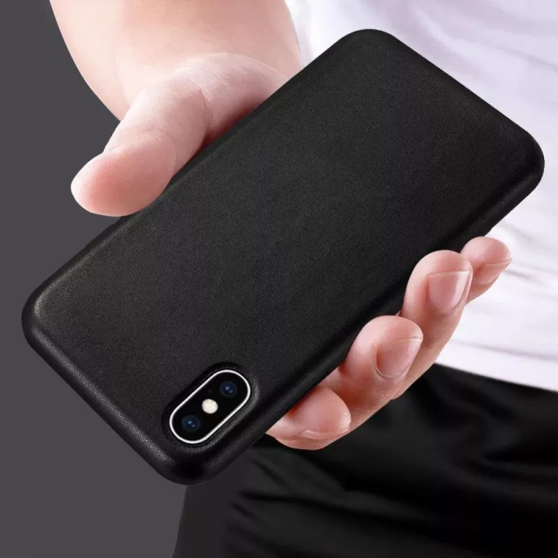 Hurtel ECO Leather Case Cover dla Apple iPhone 12 Mini Czerwony