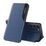Hurtel Eco Leather View Case do Samsung Galaxy A05s z klapką - Niebieski