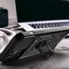 Etui Hurtel Hybrid Armor Camshield do Huawei nova Y90, pancerne z osłoną aparatu, czarne
