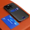 HURTEL iLike Apple iPhone 14 Etui Skórzane z Podpórką i Portfelem Czarny