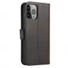 Hurtel Magnet Case Cover do TCL 20 Pro 5G Flip Cover Wallet Stand Czarny