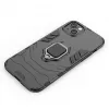Hurtel Ring Armor Case do iPhone 14 Plus, Pancerna obudowa z uchwytem magnetycznym, pierścień, czarny