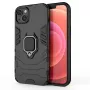 Hurtel Ring Armor Case do iPhone 14 Plus, Pancerna obudowa z uchwytem magnetycznym, pierścień, czarny