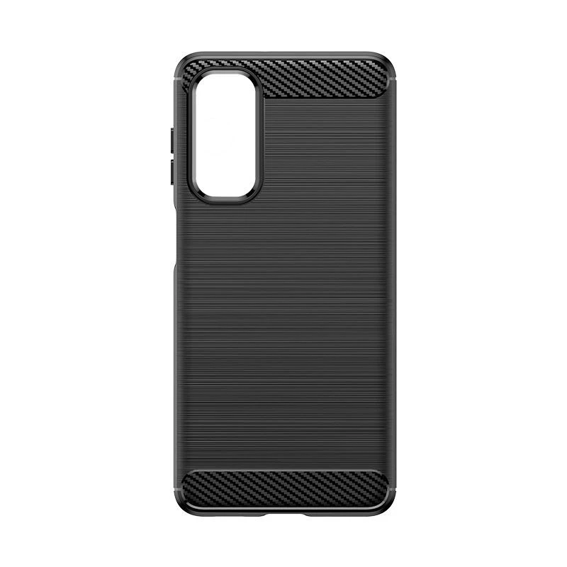 Hurtel Silicone Carbon Case do Nokia C12 / C12 Pro / C12 Plus - Czarny