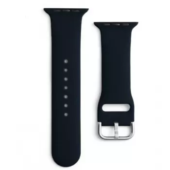 Hurtel Silicone Strap APS do Apple Watch 38/40/41mm Pasek do Zegarka - Czarny