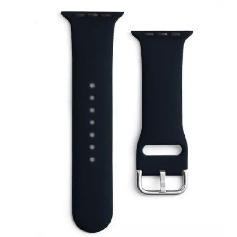 Hurtel Silicone Strap APS do Apple Watch 38/40/41mm Pasek do Zegarka - Czarny