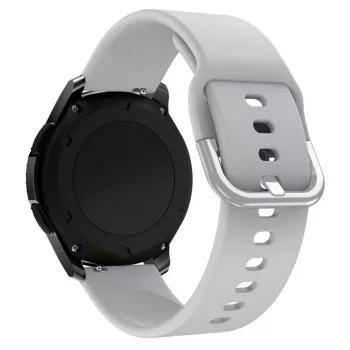 Hurtel Silicone Strap TYS Band for Samsung Galaxy Watch 40 / 41 / 42 / 43 / 44 mm - Gray