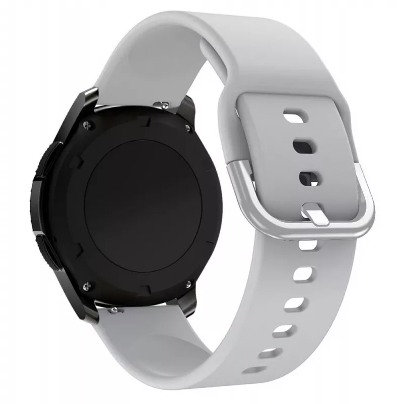Hurtel Silicone Strap TYS Band for Samsung Galaxy Watch 40 / 41 / 42 / 43 / 44 mm - Gray