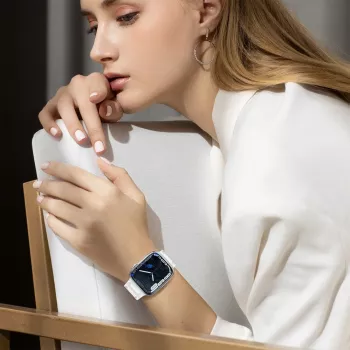 Hurtel Strap Triple Protection do Apple Watch 42/44/45/49 mm Pasek Bransoletka - Przezroczysty