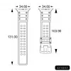 Hurtel Strap Triple Protection do Apple Watch 42/44/45/49 mm Pasek Bransoletka - Przezroczysty