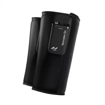 Hyperice Normatec Go masażer łydek z dynamiczną kompresją powietrzną i Bluetooth