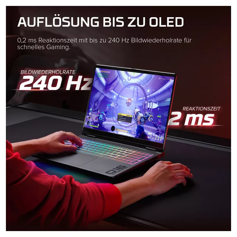 HyperX OMEN 16-ak1091ng Gaming Laptop, 16.1 cala QHD 240Hz, AMD Ryzen AI 9 390HX, 32GB DDR5, 1TB SSD, RTX 5080, Windows 11 Home