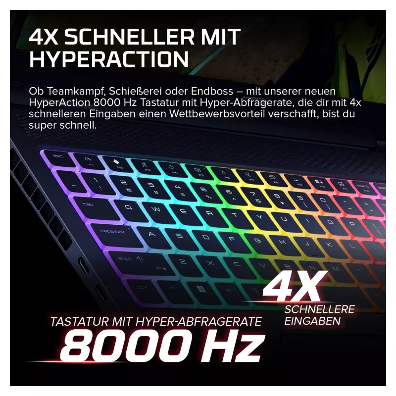 HyperX OMEN 16-ak1091ng Gaming Laptop, 16.1 cala QHD 240Hz, AMD Ryzen AI 9 390HX, 32GB DDR5, 1TB SSD, RTX 5080, Windows 11 Home