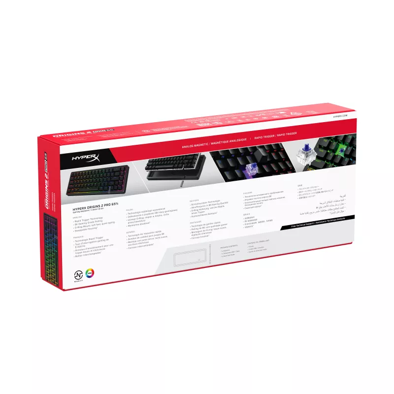 HyperX Origins 2 Pro 65 Gaming Keyboard - BN7S3AA#ABA