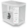 HYTE Y70 Touch obudowa Mid-Tower, biała, 14,1 inch ekran dotykowy LCD, szkło hartowane, E-ATX/ATX/mATX/Mini-ITX