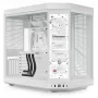 HYTE Y70 Touch obudowa Mid-Tower, biała, 14,1 inch ekran dotykowy LCD, szkło hartowane, E-ATX/ATX/mATX/Mini-ITX