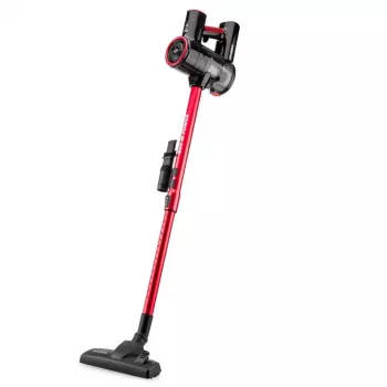 Hyundai VC609 Przewodowy 2-w-1 Odkurzacz Pionowy i Ręczny, 600W, HEPA, Bezworkowy, 0.5L, Czarny/Czerwony
