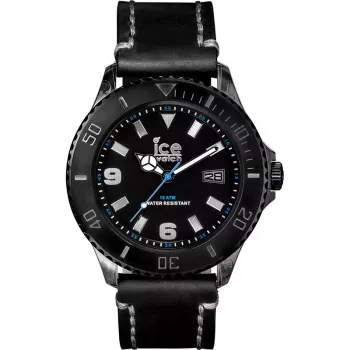 ICE MAN VT.BK.B.L.13 (44mm) Zegarek analogowy kwarcowy, czarny pasek silikonowy