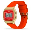 ICE Sunset Unisex Zegarek Kwarcowy 32mm Gradient Różowy/Pomarańczowy/Żółty Tarcza Neon Różowy Pasek Silikonowy 100m Wodoodporny