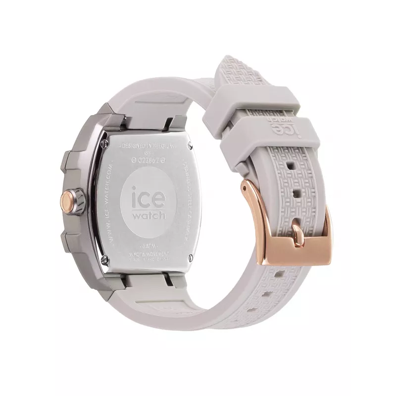 Zegarek damski ICE 22862 (35mm) - Lotus Pastel Purple/Pink Silicone Quartz