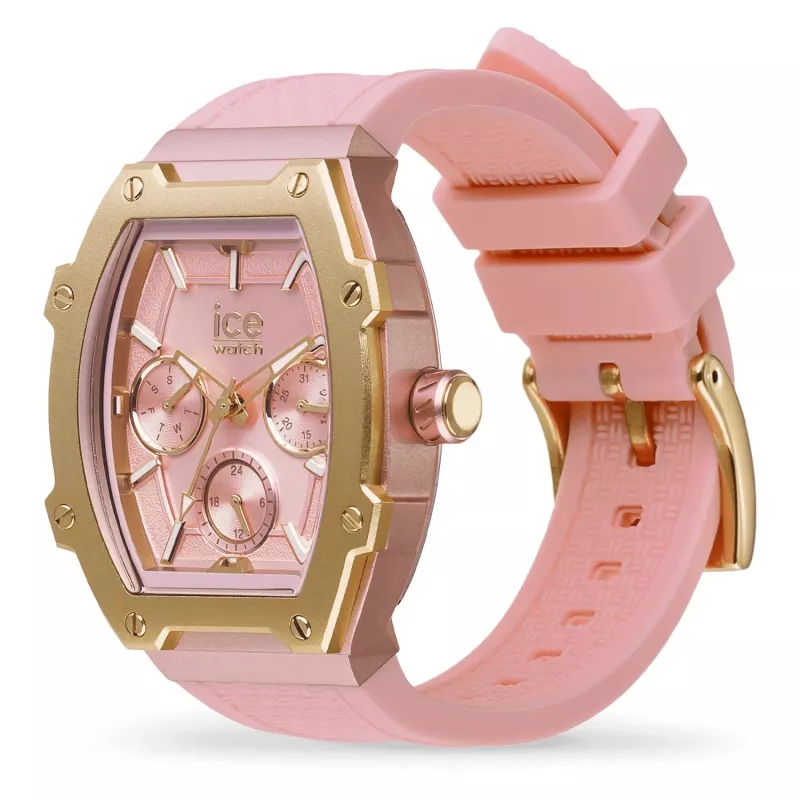 Zegarek damski ICE 22863 (35mm) - Tarcza nude, pasek silikonowy, mechanizm kwarcowy