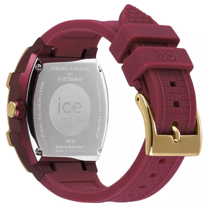 Zegarek damski ICE 22868 (35mm) - różowy silikon kwarcowy