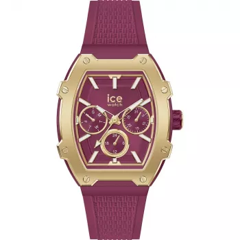 Zegarek damski ICE 22868 (35mm) - różowy silikon kwarcowy