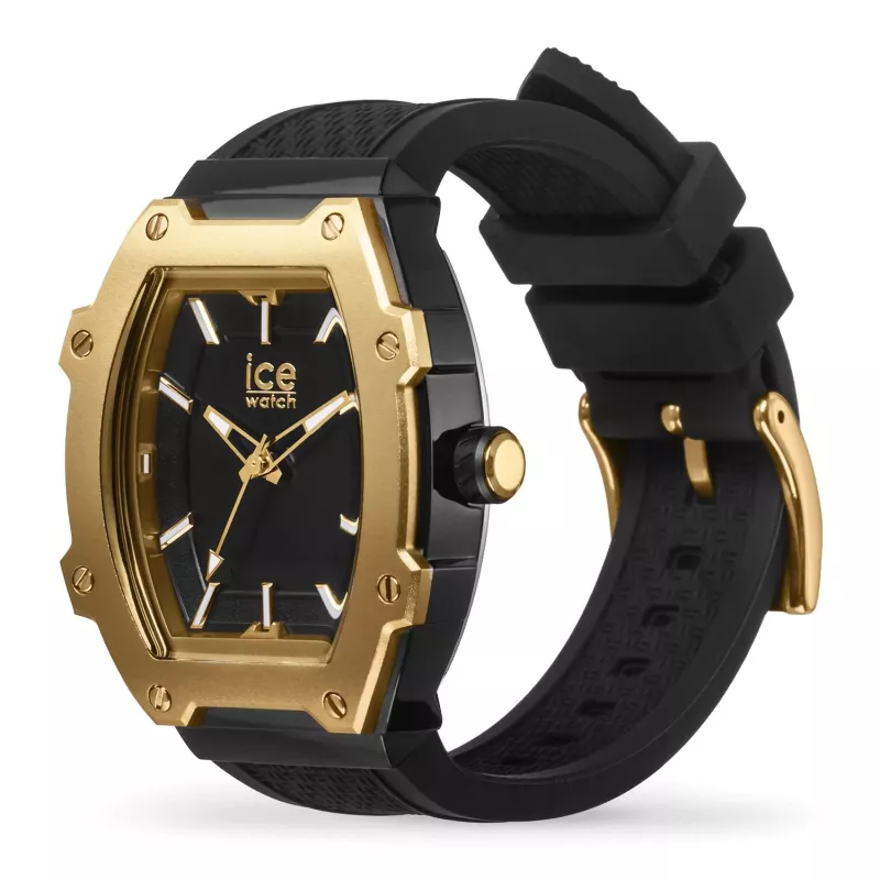 Zegarek damski ICE 23319 (36mm) - Różowy pasek silikonowy, kwarcowy analogowy, wodoszczelność 10 ATM