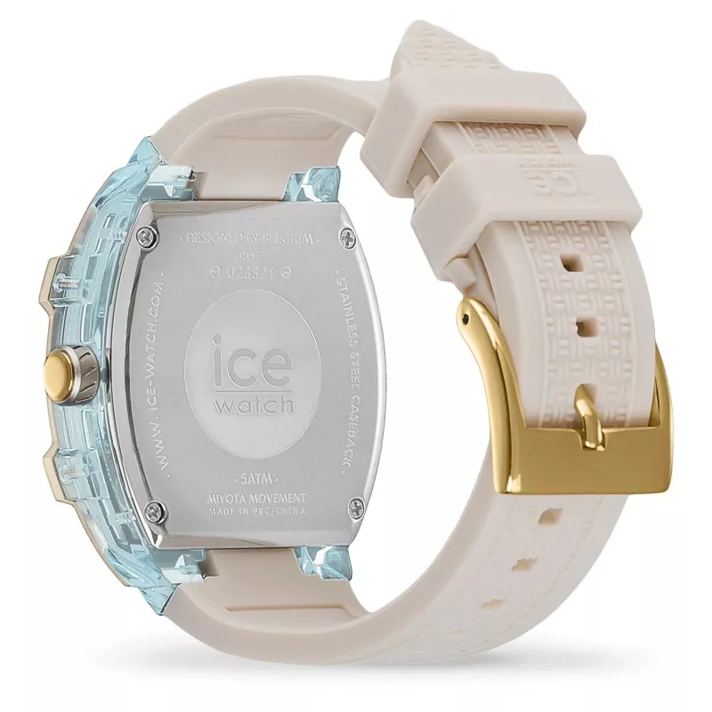 Zegarek damski ICE 23321 Różowy 36mm Kwarcowy Analogowy Silikonowy Pasek 10 ATM
